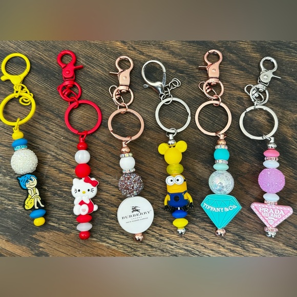 Handmade Beaded Keychains - Picture 4 of 4